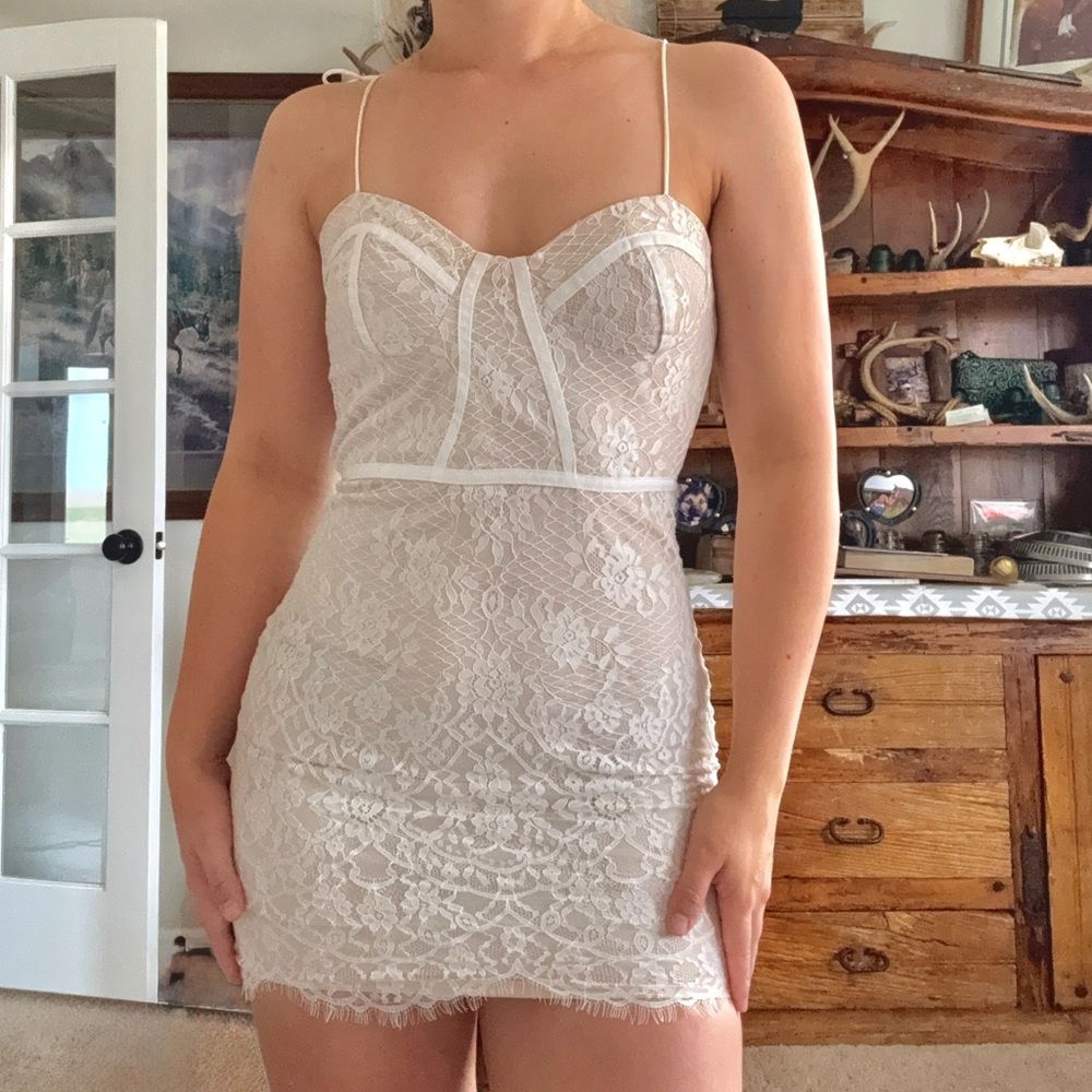 superdown Lottie‎ Lace Bustier Dress size XS